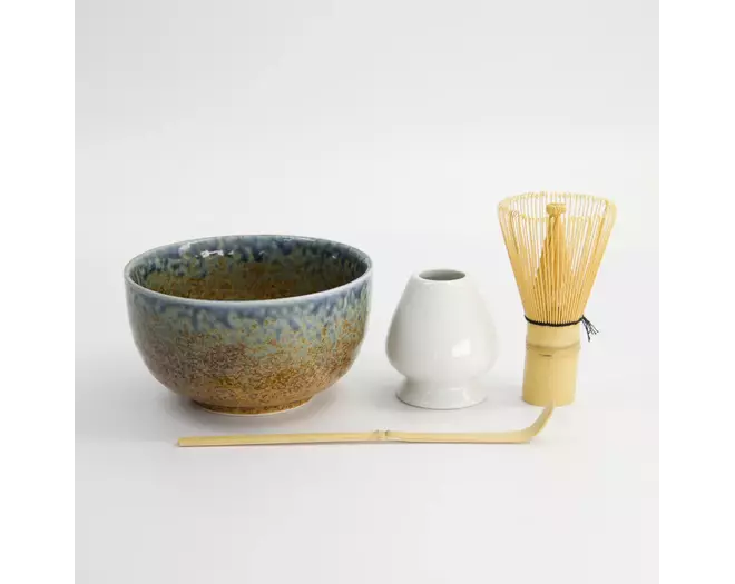 Tokyo Design Studio - Matcha Giftset Reef Blue 12.7x7cm 4pcs 1 set