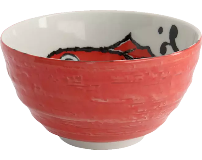 Tokyo Design Studio - Bowl Seafood Snapper Red 950ml