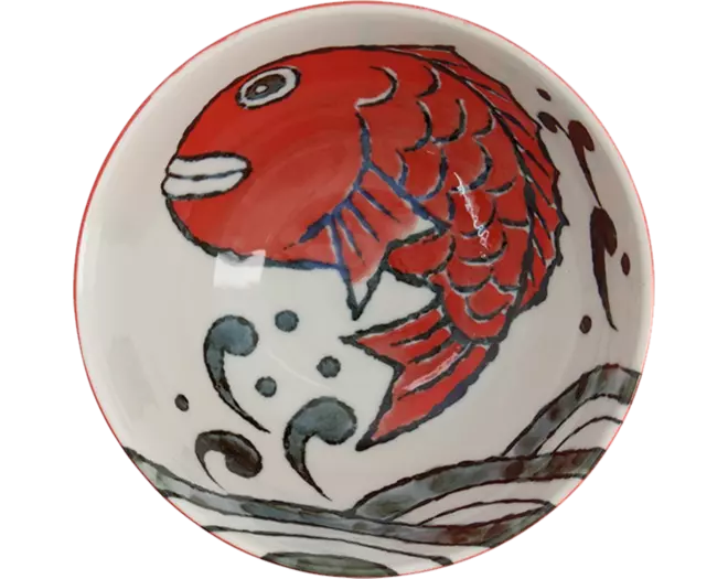 Tokyo Design Studio - Bowl Seafood Snapper Red 950ml