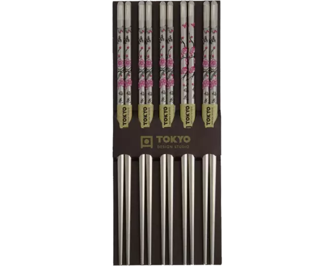 Tokyo Design Studio - Chopsticks SS Sakura 5 pair