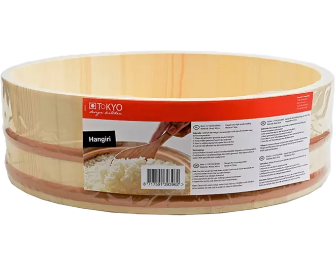 Tokyo Design Studio - Sushi Hangiri Wood 33x9.5cm