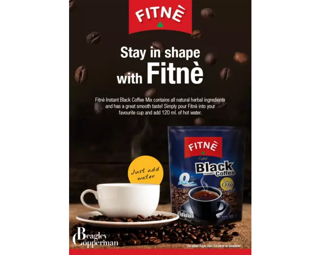 Poster - Fitnè Black Coffee