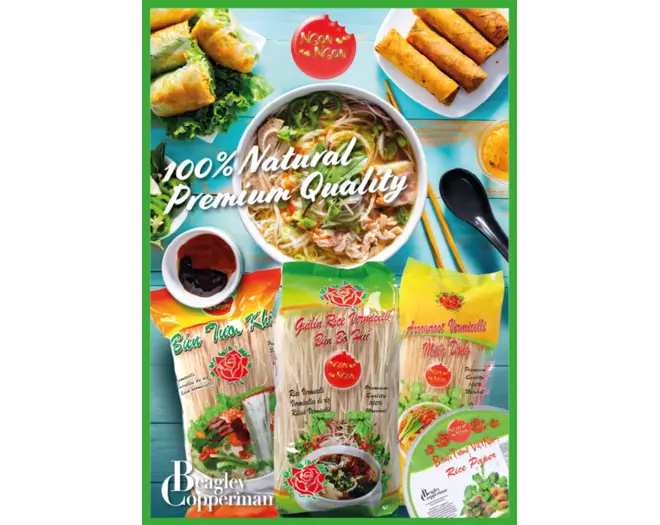 Poster - Ngon Ngon Rice Vermicelli and Paper