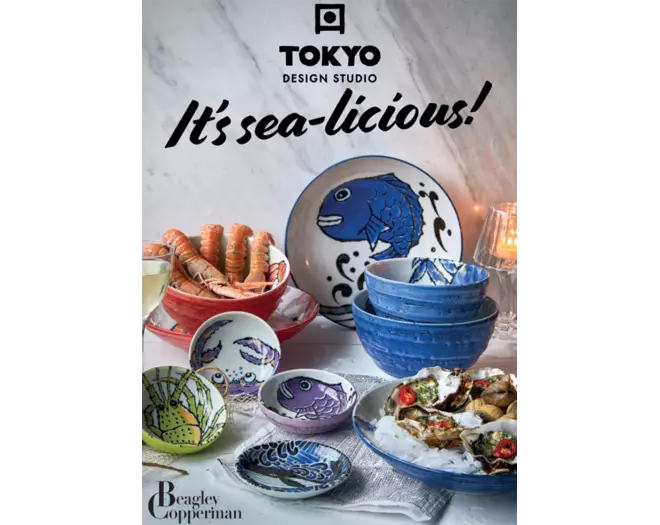 Poster - Tokyo Design Studio Seafood Line