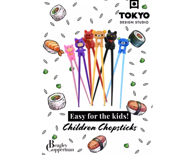Poster - Tokyo Design Studio Kids Chopsticks