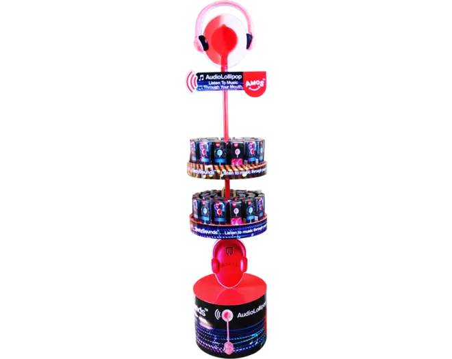 Display - TastySounds 182x61x42cm.