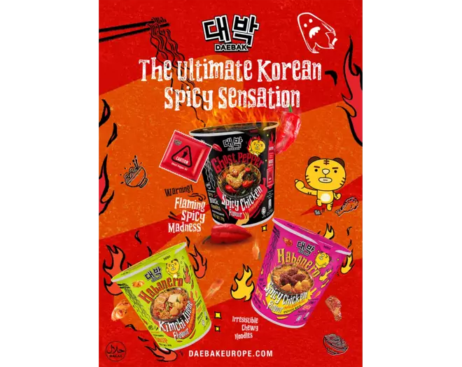 Poster - Daebak Ghost Pepper Habanero