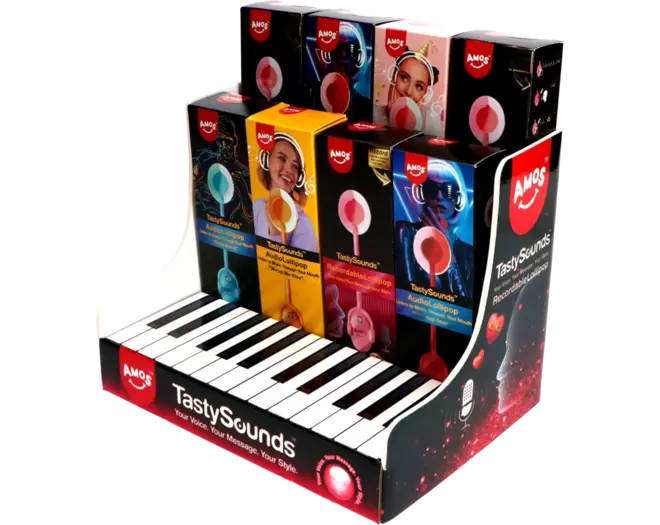 Display - TastySounds Counter Display Pink