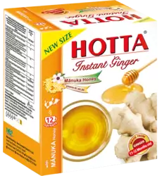 Hotta - Ginger Tea Manuka Honey Box 168g