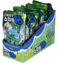 Sweet16 - Green Grape Ade Zero Sugar 200ml
