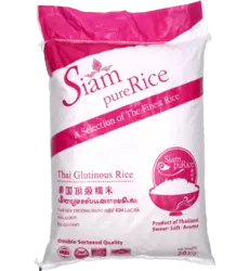 Siam Pure - Thai Glutinous Rice 20kg