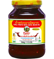 Pantai - Chili Paste Soya Bean Oil Medium Hot 500g