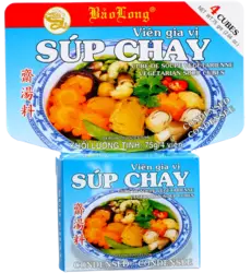 Bao Long - Sup Chay Vegetarian Soup Seasoning Cubes 12x75g
