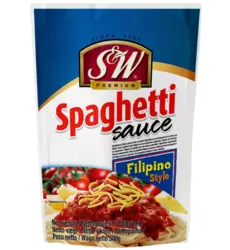 S&W - Spaghetti Sauce Filipino 500g