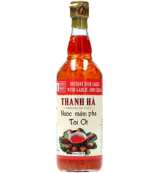 Thanh Ha - Instant Fish Sauce Garlic and Chili 510ml