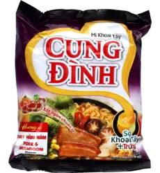 Cung Dình - Instant Noodles Stewed Pork Mushroom Cup 79g