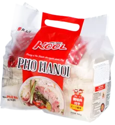 Cung Dình - Kool Brand Rice Noodles Beef Bag 8x57.5g