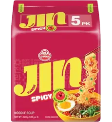 Ottogi - Jin Ramen Spicy 120g