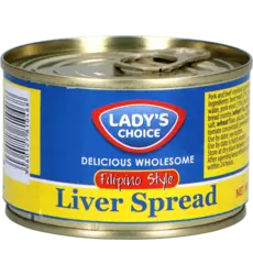 Lady's Choice - Liver Spread Pork & Beef 165g