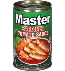Master - Sardines in Tomato Sauce 155g