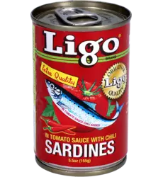 Ligo - Sardines in Tomato Sauce with Chili 155g