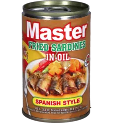 Master - Fried Sardines in Oil Spanish 155g