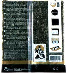Miyamoto - Roasted Seaweed 10 sheets 25g