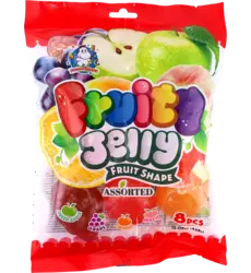 ABC - Fruity Jelly Fruit Shaped Assorted 8pcs 428g
