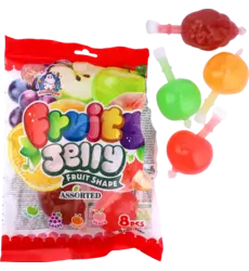 ABC - Fruity Jelly Fruit Shaped Assorted 8pcs 428g