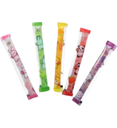 ABC - Animal Friends Jelly Straw Mix Bag 400g