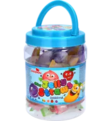 Speshow - Mini Jelly Straws Jar 800g