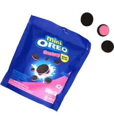 Oreo - Mini Strawberry Pouch 58.4g