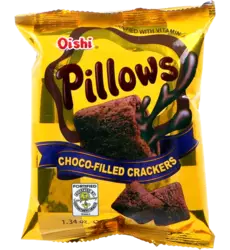Oishi - Pillows Crackers Choco-Filled 38g