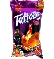 W.L. - Tattoos Corn Tube BBQ 60g