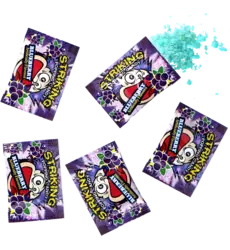 Striking - Popping Candy Blueberry Strip 30g