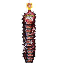 Striking - Popping Candy Strawberry Strip 30g