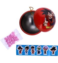 Dolci - Dragon Ball Z Metal Christmas Ball with Candy 12x5g