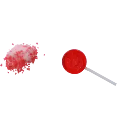 Striking - Lollipop Popping Candy Strawberry Strip 13.8g