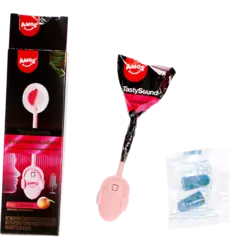 Tasty Sounds - Music Lollipop Peach Recordable 12x16g