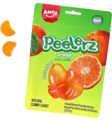 Amos - Peelerz Gummy Orange 65g
