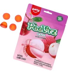 Amos - Peelerz Gummy Lychee 65g