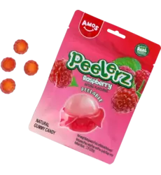 Amos - Peelerz Gummy Raspberry 65g