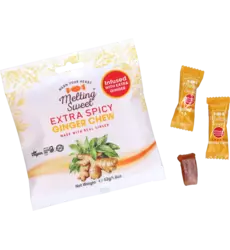 Melting Sweet - Ginger Chew Extra Spicy - 52g