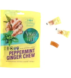 Melting Sweet - Ginger Chew Peppermint (Sugar Free) - 105g
