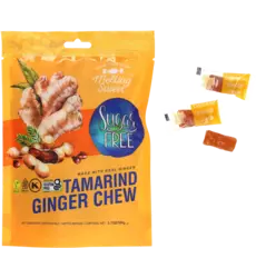 Melting Sweet - Ginger Chew Tamarind (Sugar Free) - 105g