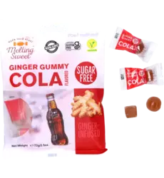 Melting Sweet - Ginger Gummy Cola (Sugar Free) - 72g