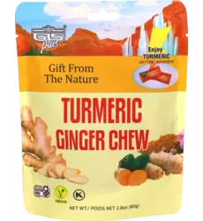 615plus - Ginger Chew Turmeric - 80g