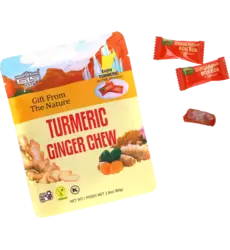 615plus - Ginger Chew Turmeric - 80g