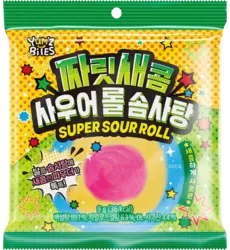 Yum'z Bites - Super Sour Cotton Candy 10x9g