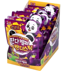 Yum'z Bites - Panda Jelly Candy Stick 7x60g